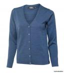 Ivanhoe of Sweden CASHWOOL CARDIGAN W (steel blue)