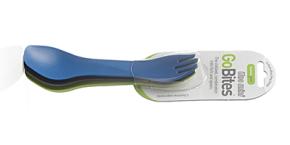HUMANGEAR BESTECK GOBITES UNO MINI (3er Pack blau, grau, grün)