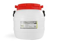 BASICNATURE WEITHALSTONNE, RUND (weiß 41,5 L)