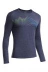 Icebreaker  MENS OASIS LS CREWE EQUALIZER (Fathom HTHR/Fathom HTHR)