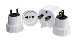 BASICNATURE STECKERADAPTER 'WELT SET' (mit 4 Adaptern)