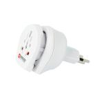 SKROSS STECKERADAPTER 'COMBO' (World to Schweiz)