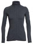 Icebreaker  WMNS ATOM LS ZIP  (Jet HTHR/Black/Jet HTHR)