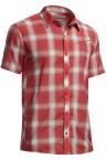Icebreaker MENS DEPARTURE SS SHIRT PLAID (Clay)
