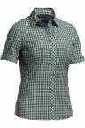Icebreaker WMNS TERRA SS PLAID (Panther/Panther)