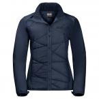 Jack Wolfskin GRASSLAND HYBRID JACKET W (midnight blue)