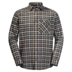 Jack Wolfskin FRASER ISLAND SHIRT (brownstone checks)
