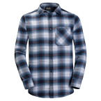Jack Wolfskin LIGHT VALLEY SHIRT (night blue checks)