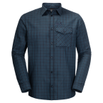 Jack Wolfskin ISLAND PEAK SHIRT M (night blue checks)
