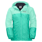 Jack Wolfskin G ICELAND 3IN1 JKT (electric green)