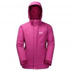 Jack Wolfskin G POLAR WOLF 3IN1 JKT (fuchsia)