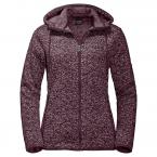 Jack Wolfskin BELLEVILLE JACKET (burgundy all over)