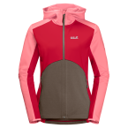 Jack Wolfskin MOUNT ISA FLEECE W (clear red)