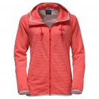 Jack Wolfskin TONGARI HOODED JACKET WOMEN (fiery red)