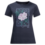 Jack Wolfskin HIMALAYA FLOWER T W (midnight blue)