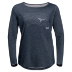 Jack Wolfskin OCEAN FIN LONGSLEEVE W (midnight blue)