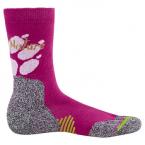 Jack Wolfskin KIDS HIKING SOCK (raspberry)