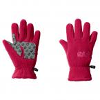 Jack Wolfskin FLEECE GLOVE KIDS (azalea red)