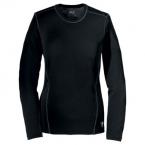 Jack Wolfskin DRYARN LONGSLEEVE WOMEN (black)