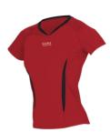 SUNLIGHT II LADY SHIRT (rot/schwarz)