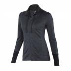 Ibex LATITUDE FULL-ZIP JACKET WOMENS (ebony marle heather)