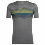 Icebreaker MENS TECH LITE SS CREWE COOK REFLECTED (Metal)