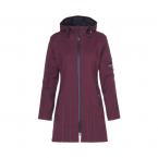 Ilse Jacobsen RAIN07B 3/4 Softshellmantel (eggplant/indigo)