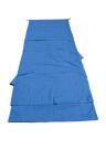 BASICNATURE BAUMWOLLINLETT (Deckenform royalblau)