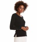 Odd Molly SWING IT L/S TOP (almost black)