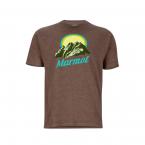 Marmot PIKES PEAK TEE SS (Brown Heather)