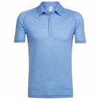 Icebreaker MENS SPHERE SS POLO (Midnight Navy Hthr)