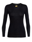 Icebreaker WMNS 175 EVERYDAY LS CREWE (Black)