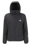 Mountain Equipment WMNS HOODED COMPRESSOR JACKET (Black)