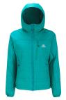 Mountain Equipment WMNS HOODED COMPRESSOR JACKET (Emerald)