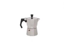 BASICNATURE ESPRESSO MAKER 'BELLANAPOLI' (3 Tassen Alu natur)