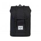 Herschel RETREAT (black gridlock/black rubber)