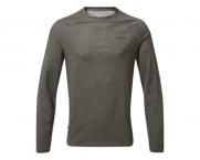 Craghoppers NosiLife BAYAME LS SHIRT MEN (black pepper marl)