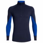 Icebreaker MENS 260 ZONE LS HALF ZIP (Midnight Navy/SURF)