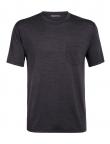 Icebreaker MENS NATURE DYE DRAYDEN SS POCKET CREWE (Tannin)