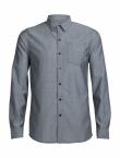 Icebreaker  MENS DEPARTURE II LS SHIRT PLAID (Monsoon HTHR)