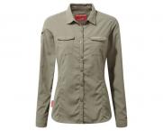 Craghoppers NosiLife ADVENTURE LS SHIRT WOMEN (mushroom)