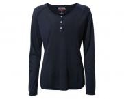 Craghoppers NosiLife KAYLA LS TOP WOMEN (blue navy)
