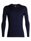 Icebreaker MENS 200 OASIS LS CREWE (Midnight Navy)