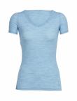 Icebreaker  WMNS SIREN SS SWEETHEART (Mist Blue Hthr)