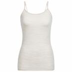 Icebreaker WMNS SIREN CAMI (Fawn HTHR/Snow/Stripe)
