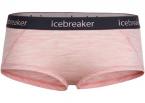 Icebreaker  WMNS SPRITE HOT PANTS  (Soft Pink Hthr/Stealth)