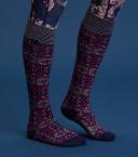 Odd Molly OFF WE GO SOCK (night blue)