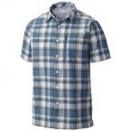Columbia SILVER RIDGE PLAID SS SHIRT MEN (steel plaid)