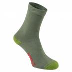 Craghoppers NosiLife TRAVEL SOCKS KIDS Doppelpack (dark khaki/spice lime)