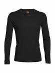 Icebreaker  MENS OASIS LS CREWE (Black)